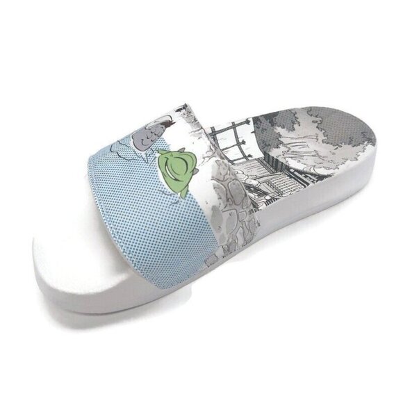 Adidas Originals Mens Sz 4 Adilette Lite Disney Pixar Monsters Inc Slides GX0995 - Picture 3 of 8